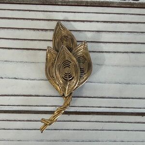 Tortolani Vintage Gold-Tone Brooch